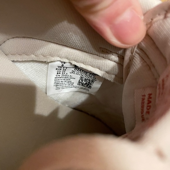 Nike Dunk Low Terry Swoosh W8 - Picture 7 of 8